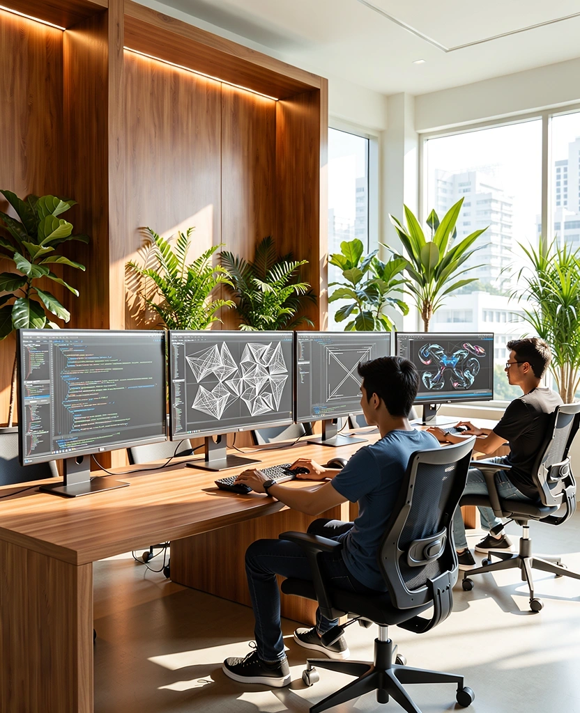 Netopaxx Studios interior workspace